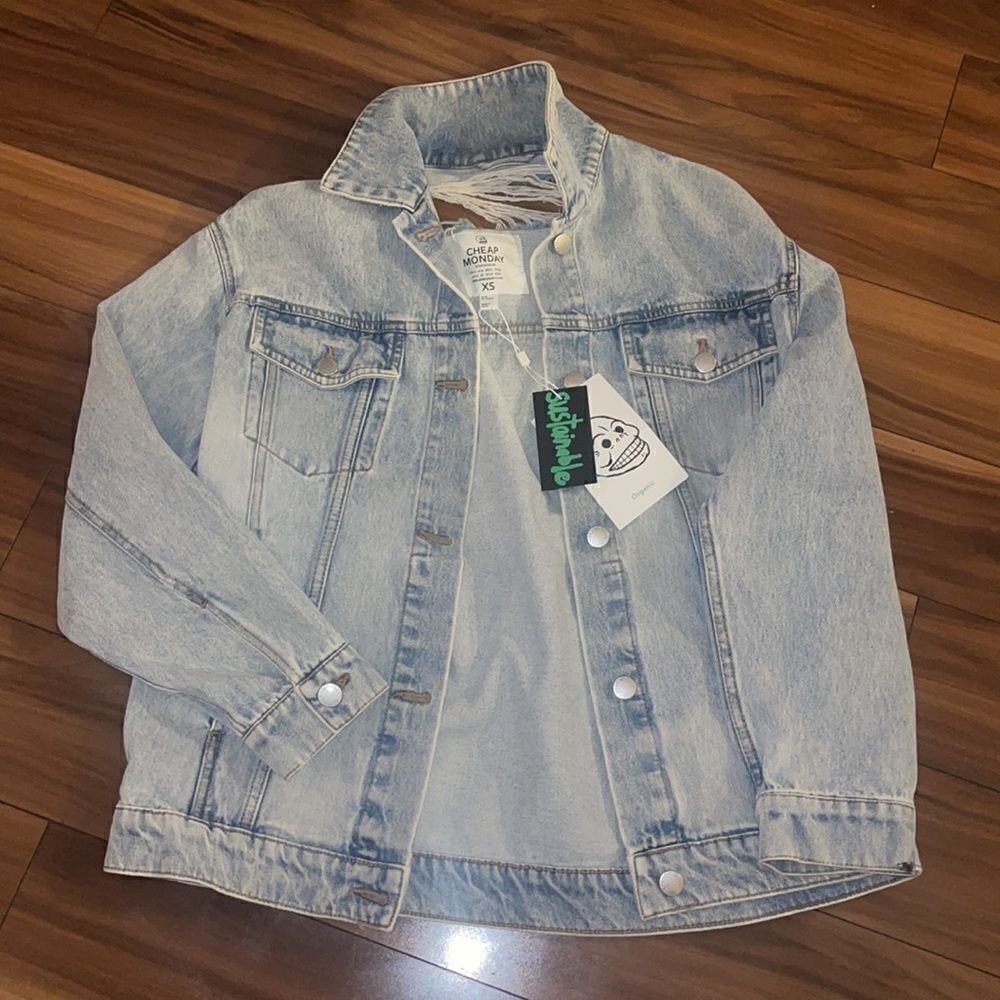 Cheap Monday NWT oversized denim jacket - Picture 4 of 6